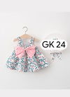 Multi Colour GURUKRUPA Fancy Stylish Party Wear Girls Kids Colllection GK-24